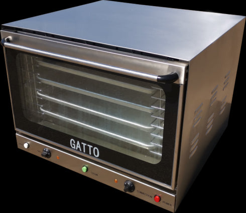 GATTO 4 Pan Convection Oven w/ Manual Steam Injection - Pan Size 600x40mm