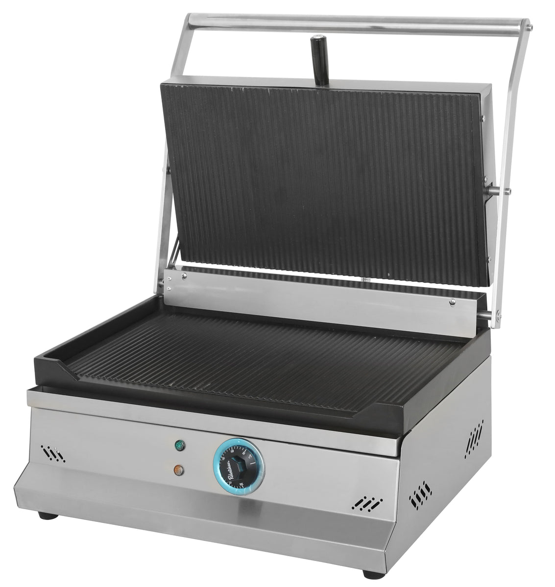 GATTO Cast Iron Ribbed Panini Toaster - 515x415x235 – catscatering